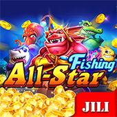 All Star Fishing game icon with a star angler