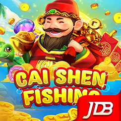 Cai Shen Fishing game icon with the fortune god