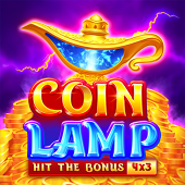 Coin Lamp game icon with a glowing lamp