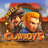 Cowboys game icon with a western cowboy