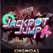 Jackpot Jump game icon with a jumping jackpot