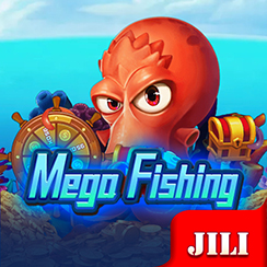 Mega Fishing game icon with a giant fish