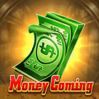 Money Coming game icon with falling cash