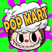 Popmart game icon with collectible toy art