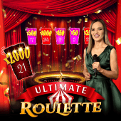 Ultimate Roulette game icon with a spinning wheel